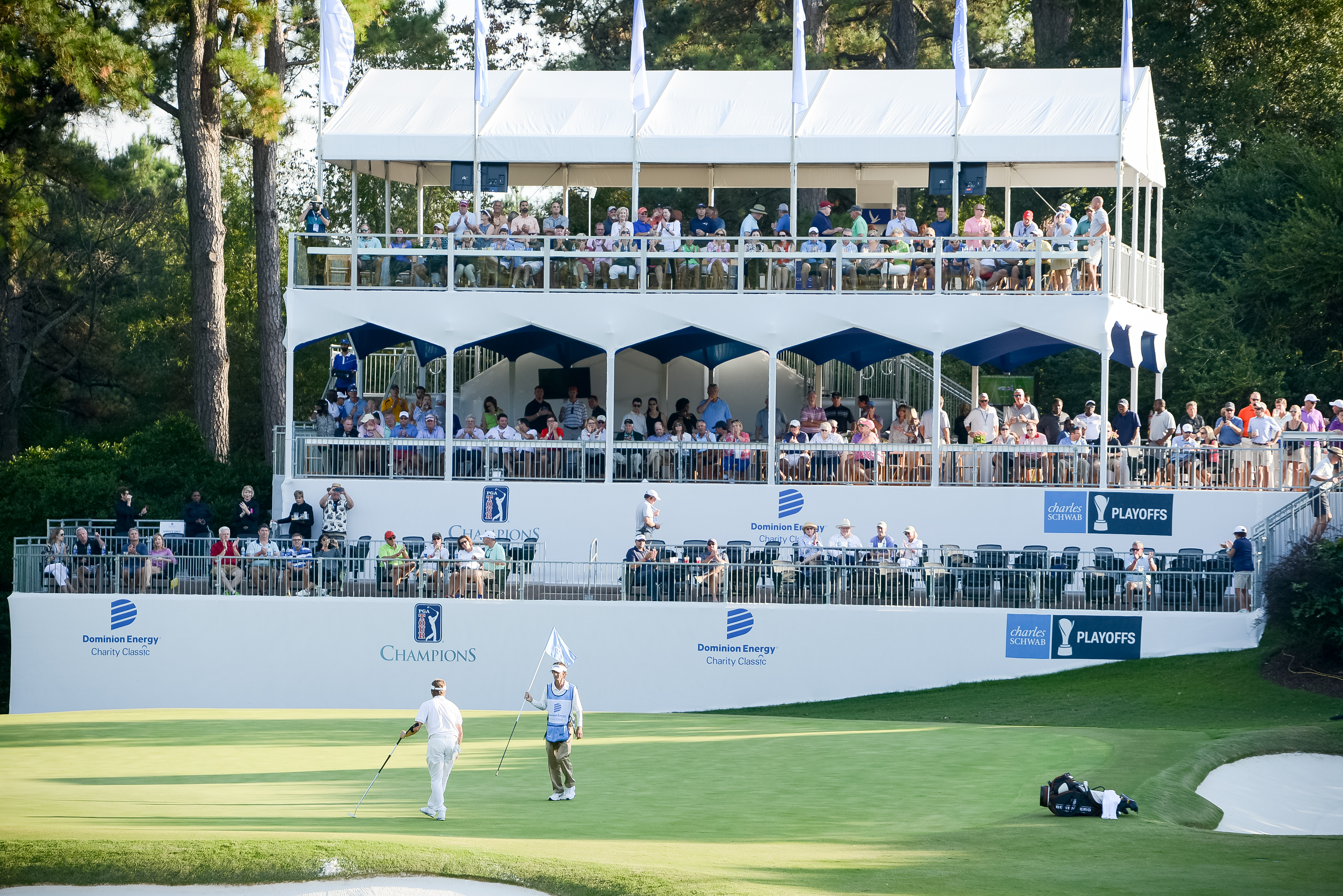 dominion charity classic tee times